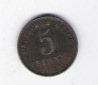 Deutsches Reich 5 Pfennig 1921 A  Jäger Nr.297