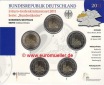 ...2 Euro Gedenkmünzenset 2011...NRW...alle 5...bu.