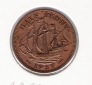 Grossbritannien 1/2 Penny Bro  1957  Schön Nr.386