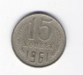 Russland 15 Kopeken Ne-Me 1961   Schön Nr.80