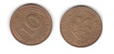 10 Pfennig 1992 F (A779)b.