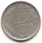 Türkei 25 Kurus 1965 #288