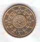 Portugal 10 Cent 2002 prägefrisch (A125)