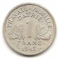 Frankreich 1 Franc 1943 #342