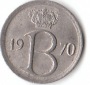 25 Centimes 1970 Belgique (A061)