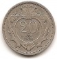 Österreich 20 Heller 1894 #305