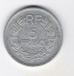 Frankreich 5 Francs 1945 Al  Schön Nr.203b