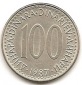 Jugoslawien 100 Dinara 1987 #356