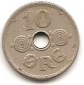 Dänemark 10 Ore 1929 #351