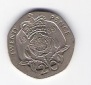 Grossbritannien 20 Pence 1989 K-N  Schön Nr.429