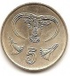 Zypern 5 Cent 1998 #436