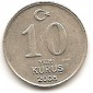 Türkei 10 Kurus 2008 #456