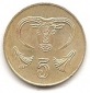 Zypern 5 Cents 2001 #462