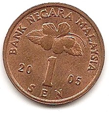  Malaysia 1 Sen 2005 #479   