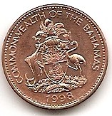  Bahamas 1 Cent 1998 #493   
