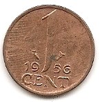  Niederlande 1 Cent 1956 #496   