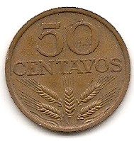  Portugal 50 Centavos 1979 #497   