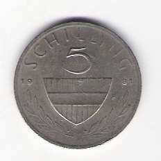  Österreich 5 Schilling 1981 K-N Schön Nr.78 a   