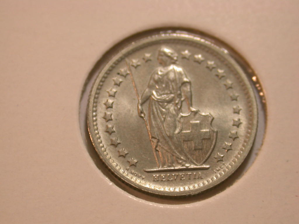  11002  1/2 Franken von 1968 in ST-fein  anschauen   