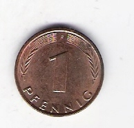 BRD  1 Pfennig J.380 1974 F siehe Bild