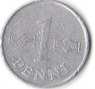Finnland (D071)b. 1 Penni 1970 siehe scan