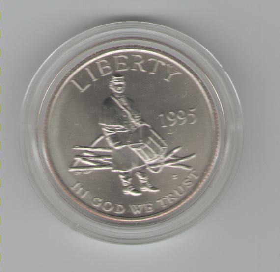  Half Dollar USA 1995 S (Civil War)   