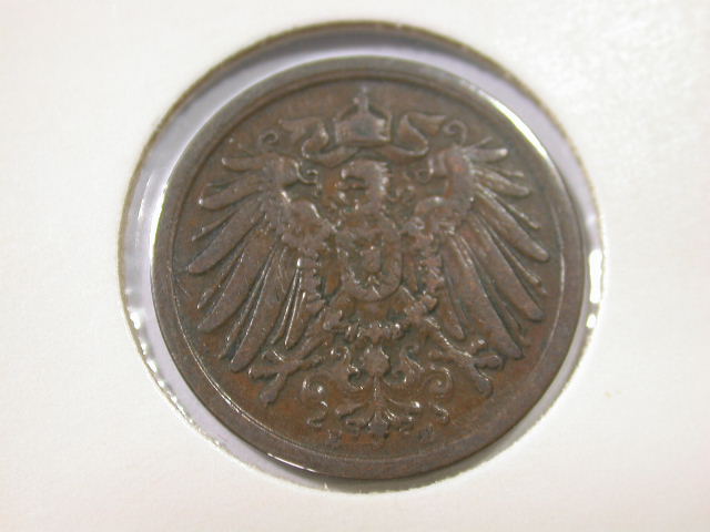  12001 KR  2 Pfennig von  1906 E  in f.vz anschauen   