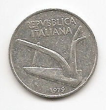  Italien 10 Lire 1979 #269   