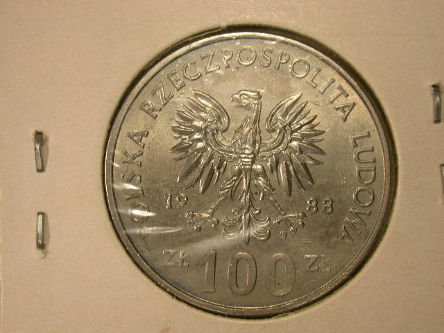  12004 100 Zloty Polen von 1988  Jadwiga in ST  anschauen   