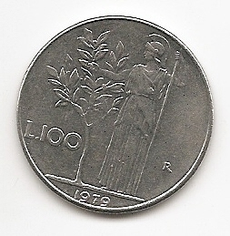  Italien 100 Lire 1979 #508   