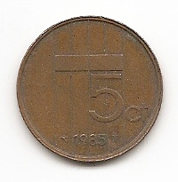  Niederlande 5 Cent 1985 #509   