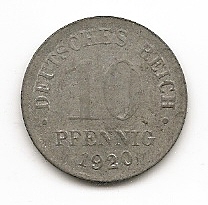  DR 10 Pf. 1920 #511   