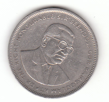  5 Rupees Mauritius 1992 (F383)   