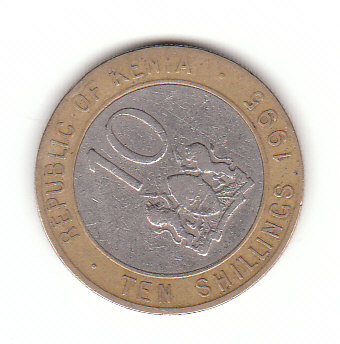  10 Schilling Kenia 1995 (C001)   