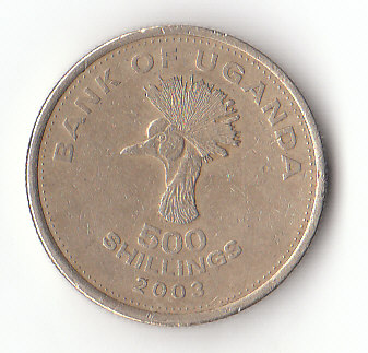  500 Shillings Uganda 2003 (C141)   