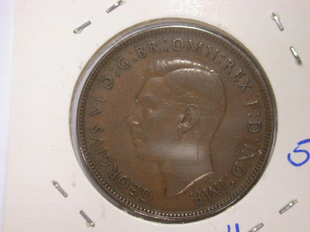 12008  Australien,  1 Penny  1938 in vz-st  AU !!   