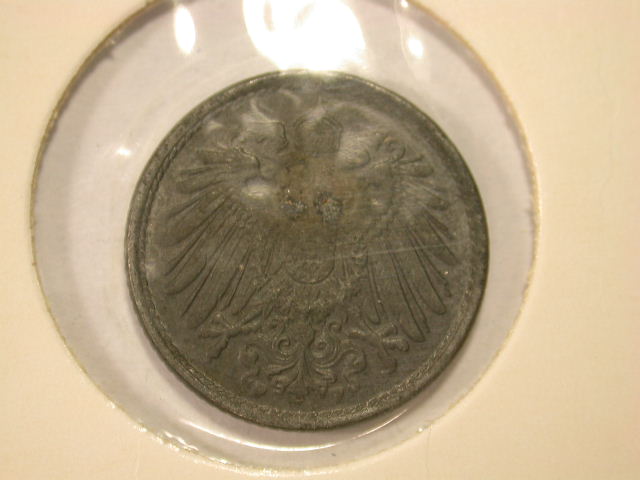  11014 Kaiserreich  5 Pfennig 1919 F   