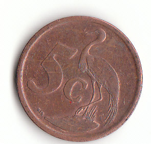  5 Cent Süd-Afrika 2007 (F425)   