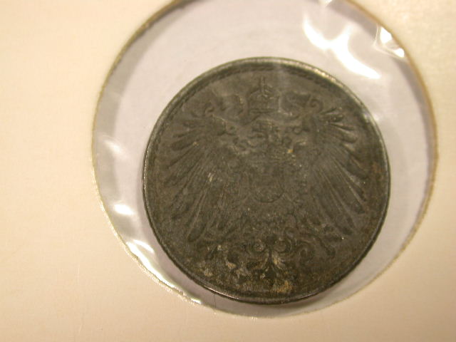  12015 5 Pfennig  1919 F  in ss   