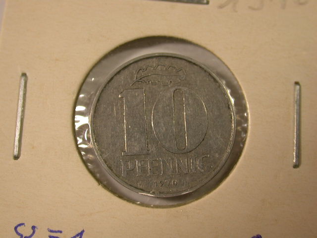  12024  DDR   10 Pfennig  1970  in ss   
