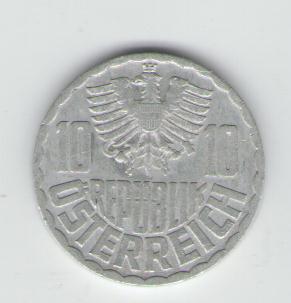  10 Groschen Österreich 1959   