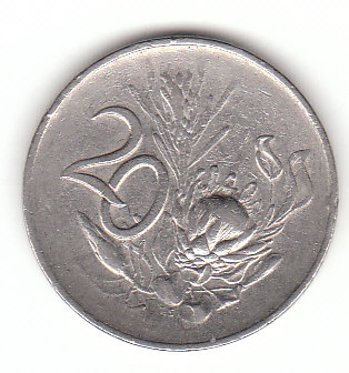  20 Cent Südafrika 1965 (F648)   