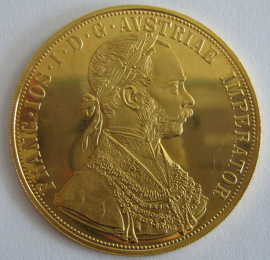 MA auction item 2316951 - Österreich 4 fach Dukaten Gold ...