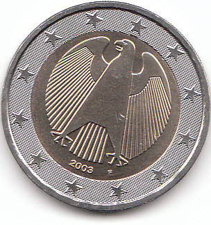 Deutschland  2 Euro 2003 F (G523)