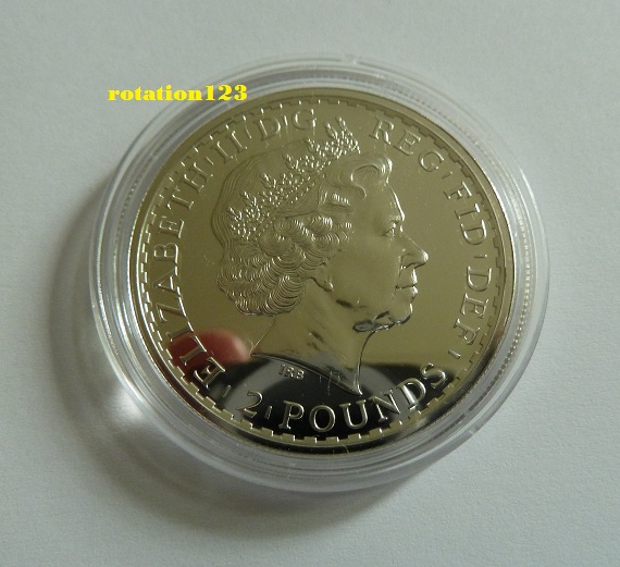  U.K. 2 Pounds Silber Britannia 2012 / 1 Oz Silber **Auflage max. 100.000 Ex. weltweit**   