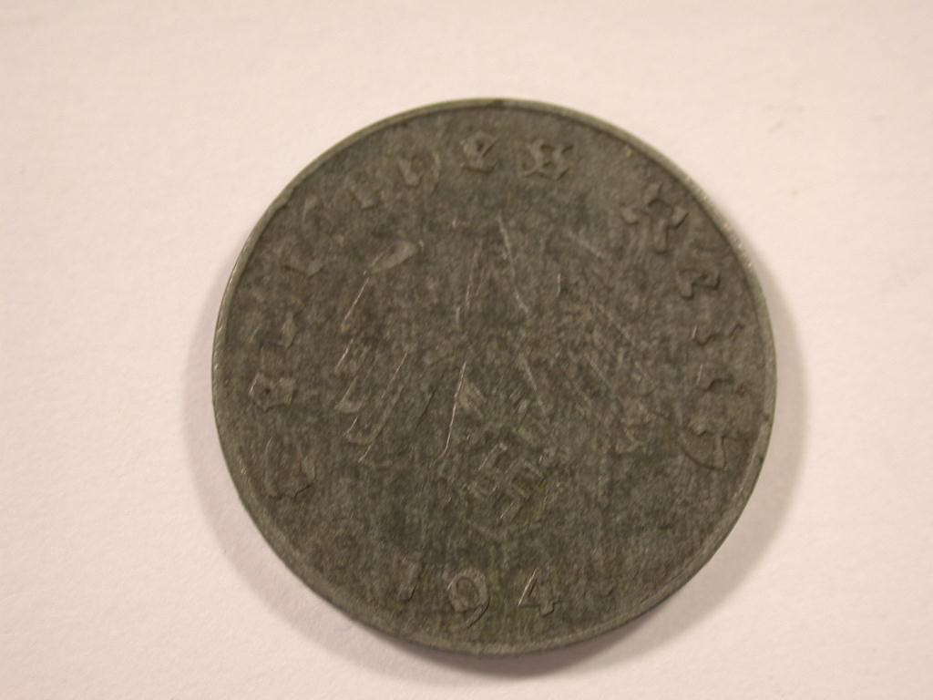  12044 III. Reich  10 Pfennig  1941 J  in ss-vz   