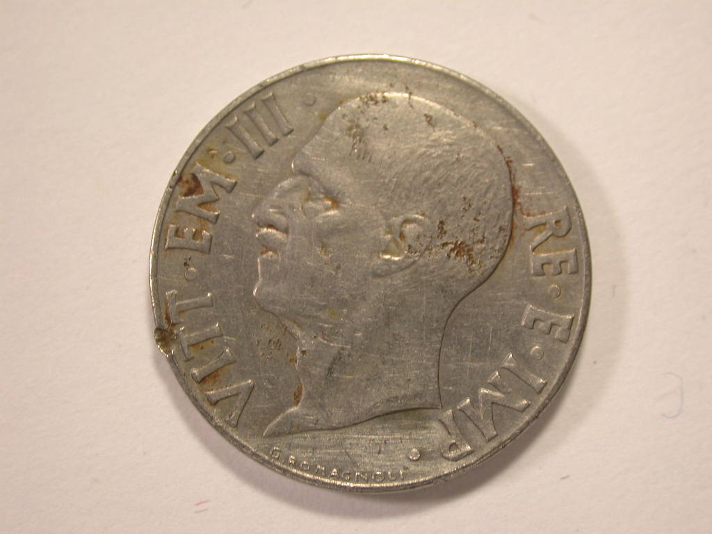  12044 Italien  20 Cent.  1942  in ss/ss+   