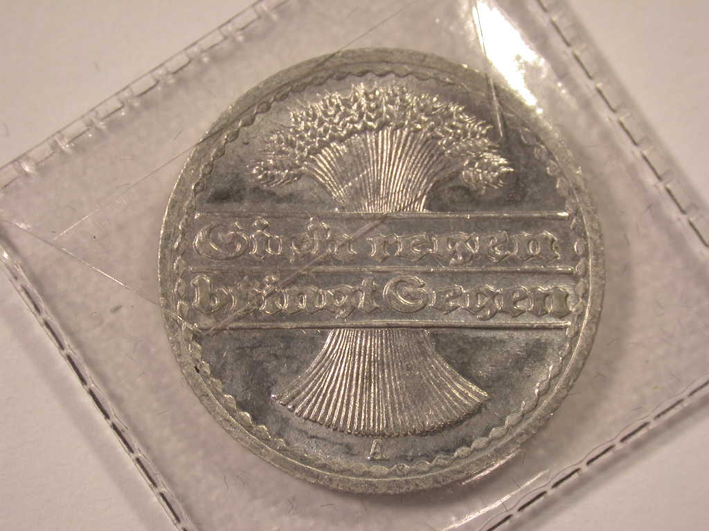  12045 Weimar 50 Pfennig 1921 A in f.st/st   
