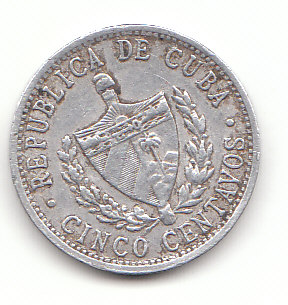  5 Centavo Kuba 1963 (F806)   