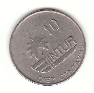  10 centavos Kuba Intur 1981 (F811)   
